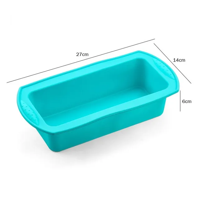 Silicone form for cake in multiple color variants