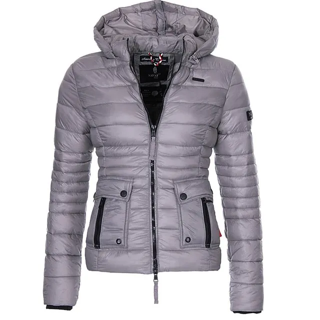 Women's modern jacket for autumn Menna grey l