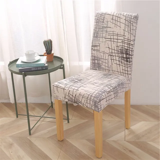 Elastic chair covers with stylish designs in many motifs - spandex chair cover