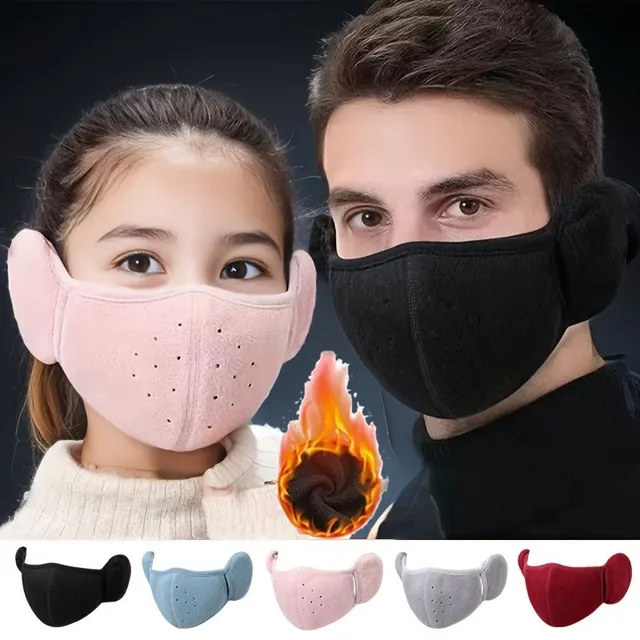 Universal fleece mask for face and ears