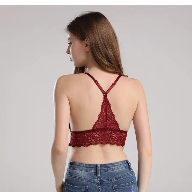 Bralette sexy din dantelă pentru femei Alessia