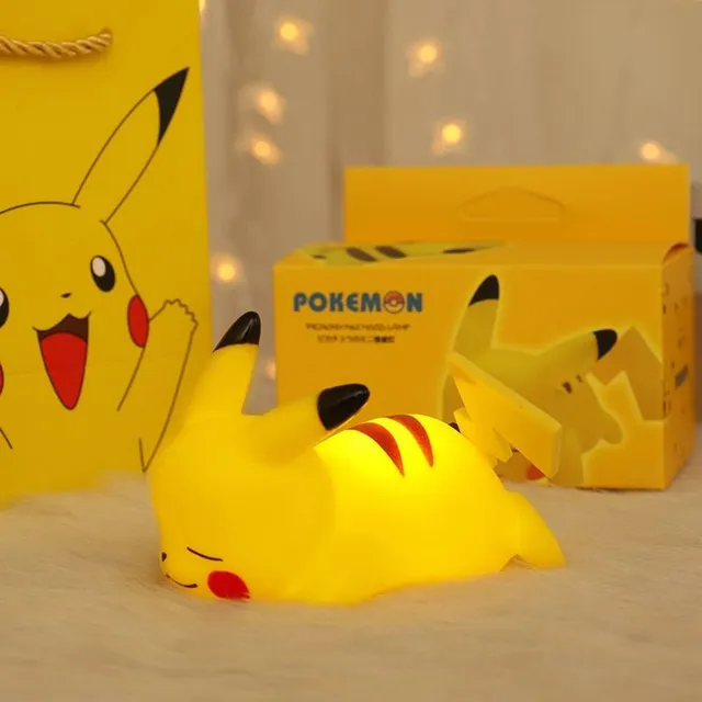 Modern aranyos éjjeli lámpa - Pikachu
