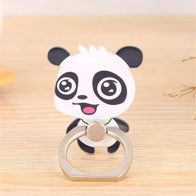 Praktikus PopSocket-tartó egy aranyos panda alakjában