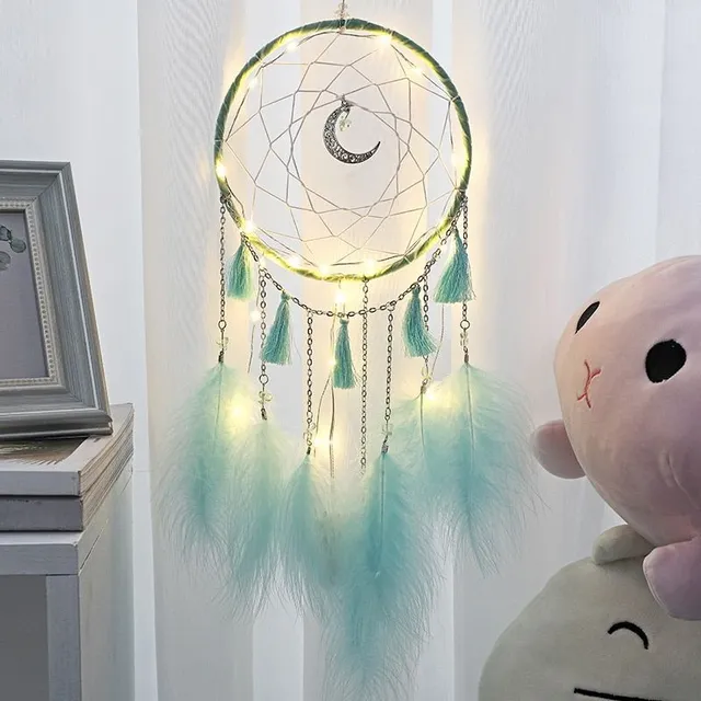 Gyönyörű álomfogó egy békés éjszaka DreamCatch