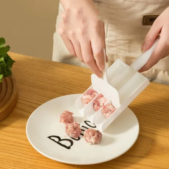 Praktyczny plastikowy zestaw do domowych klopsików mięsnych Rajeev