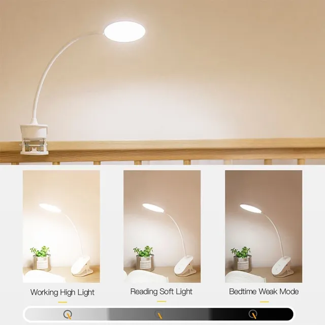 LED lampa na rám postele