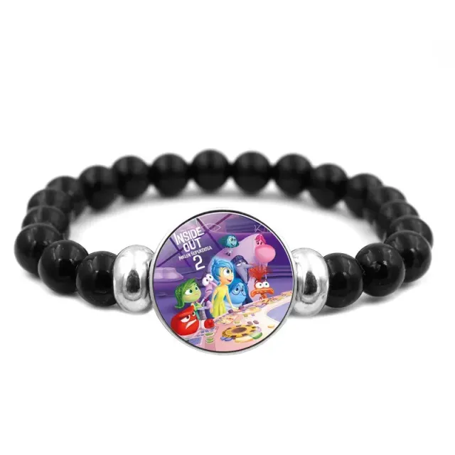 Colorful baby bead bracelet with pictured figure from a fairy tale In the head 2 - Inside Out 2