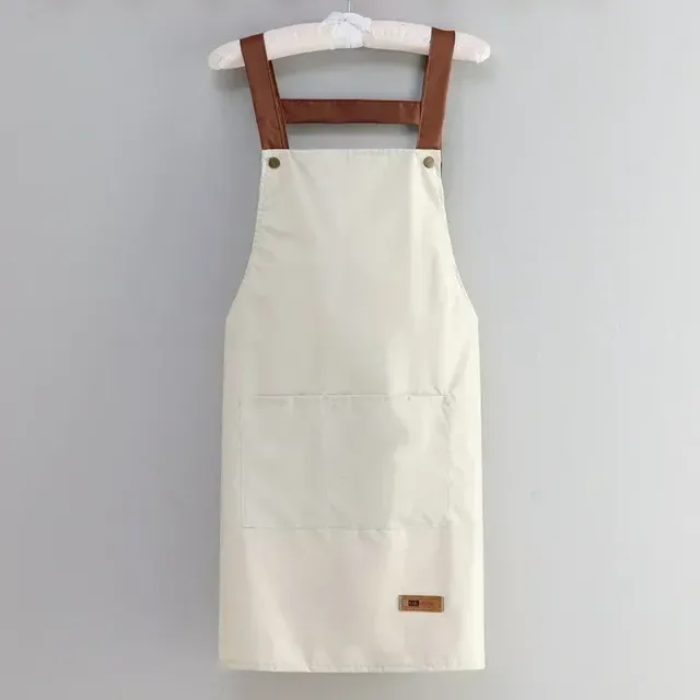 Cookproof apron against dirt and cooking oil