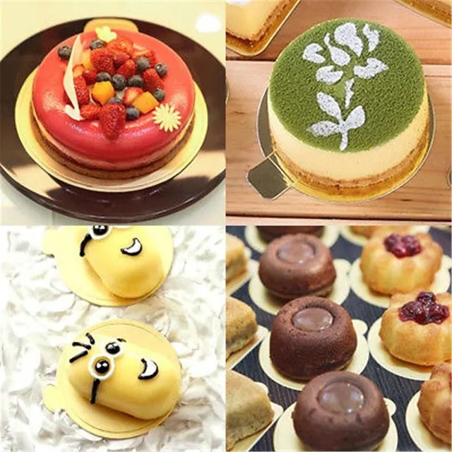 100 pcs Paper trays under desserts