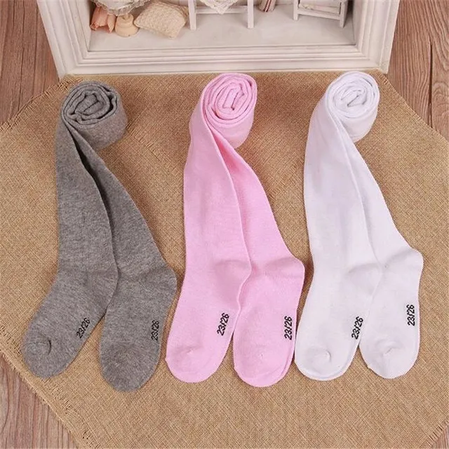 Children's single color pantyhose