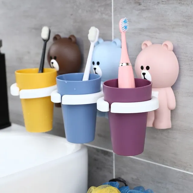 Cute toothbrush holder for kids