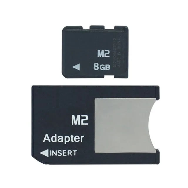 Paměťová karta M2 s adaptérem