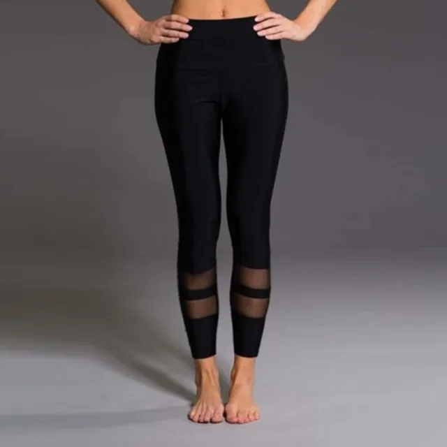 Sporty mesh leggings for women
