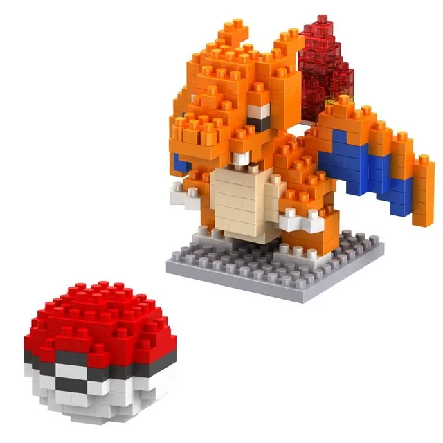 Children's Pokémon Building Set - Pokéball and Dice Figure