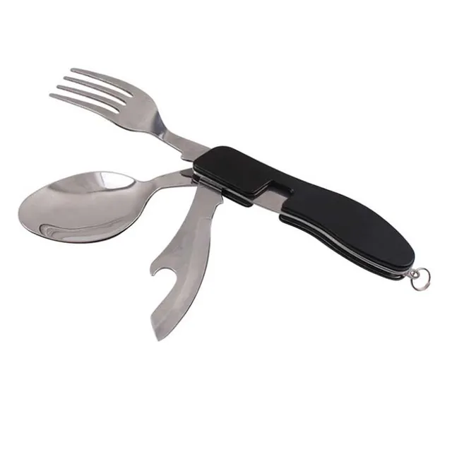 Multifunctional stainless steel cutlery for camping Augustine