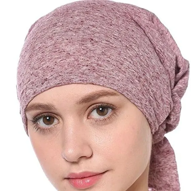Dámská čepice ve stylu turbanu