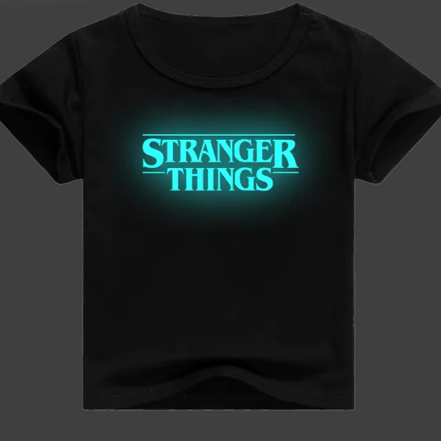 Dziecięca świecąca koszulka Stranger Thing