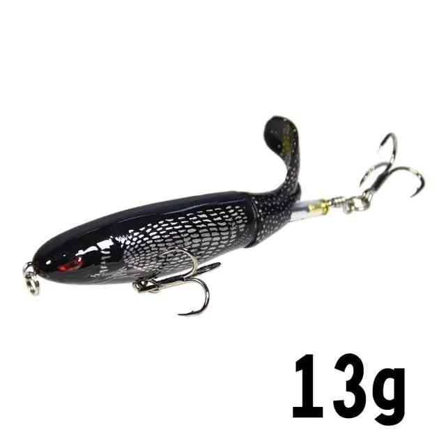Fish bait with swivel tail
