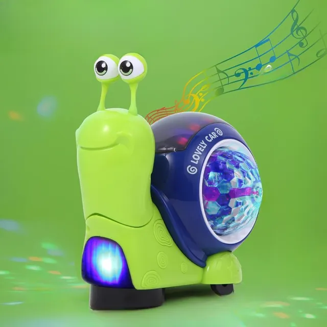 Interactive Snail - Songs and LED Lighting