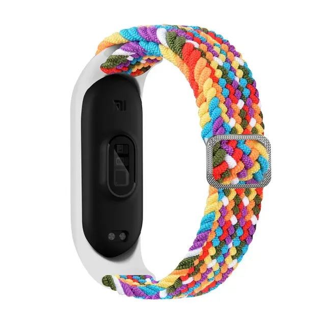 Adjustable elastic belt for Xiaomi Mi Band 7, 6, 5, 4, 3 - Comfortable textile bracelet