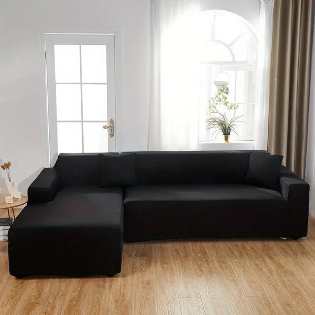 Universal elastic sofa cover - anti-slip, with furniture protection - bedroom, office, living room - comfortable home