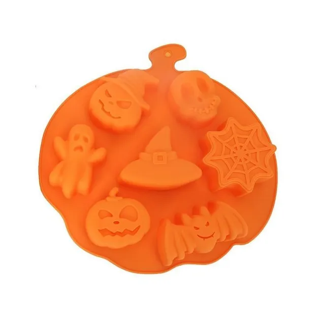 Moule à pâtisserie en silicone tendance avec motif Halloween