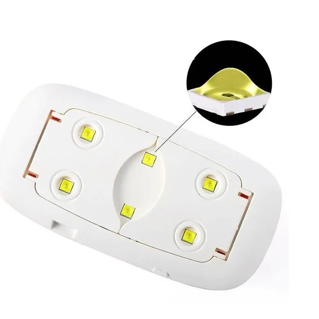 Mini UV/LED nail dryer