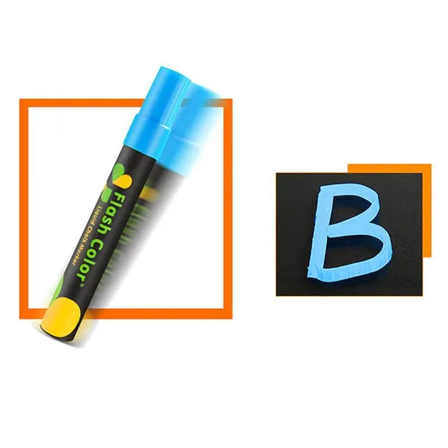 Fluoreszkáló színű highlighter - 8 színben