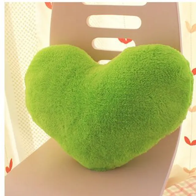 Heart-shaped pillow