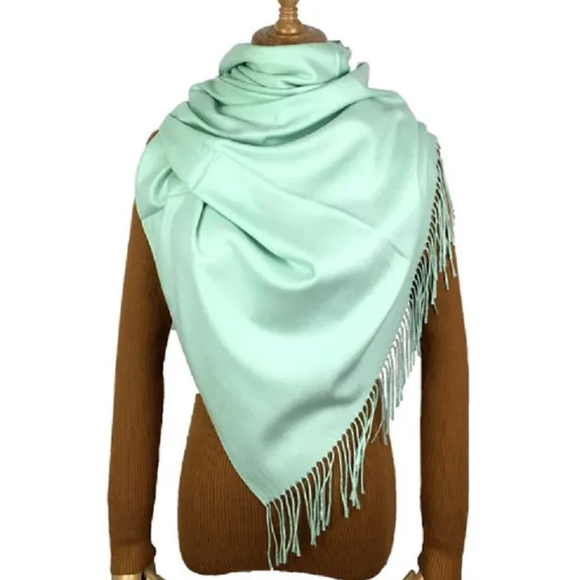 Eşarfă de caşmir de modă - 22 de culori tyrkysova