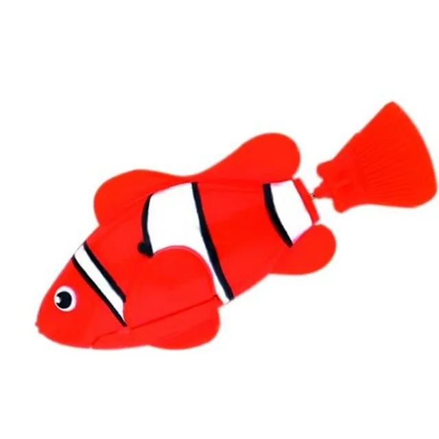Battery operated Robofish cat toy