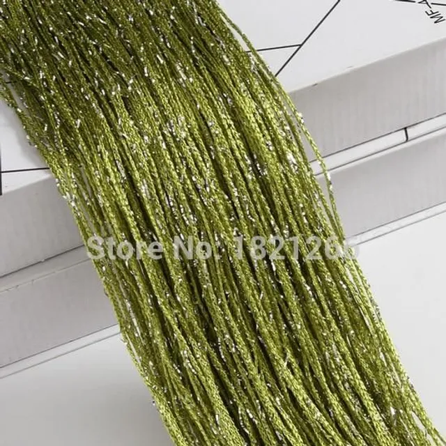 The glittering curtain green 3x2-4m