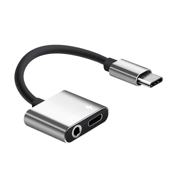 Adaptér USB-C na 3,5 mm jack / USB-C K6
