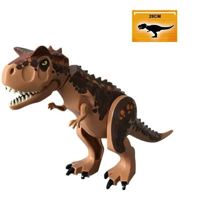 Carnotaurus | Jurský Park dinosaurus k Lego - 28 cm