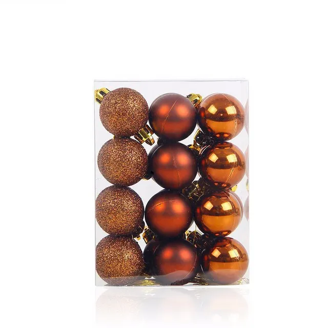 Christmas balls 24 pcs