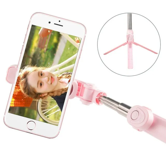 Selfie stick / trepied cu telecomandă Bluetooth