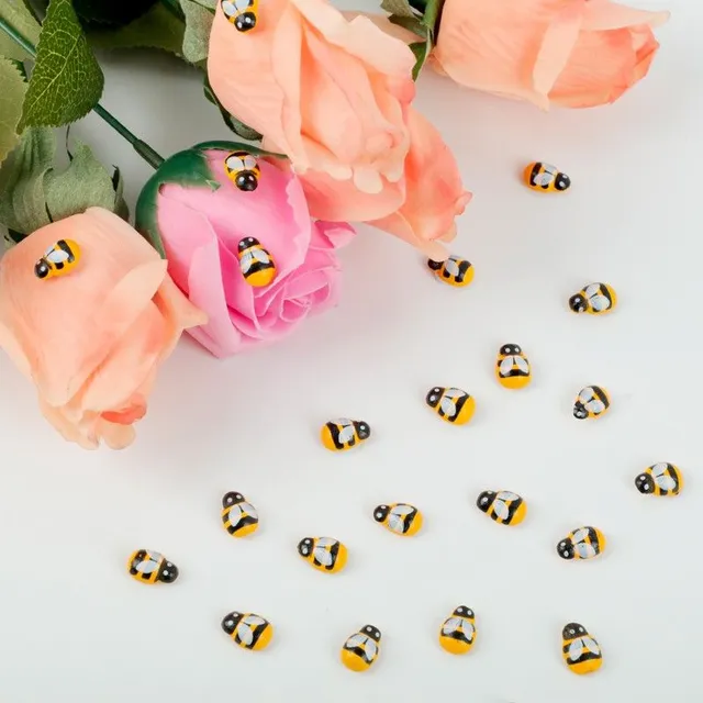 Décorations de Pâques en forme d'abeille - 100 pièces