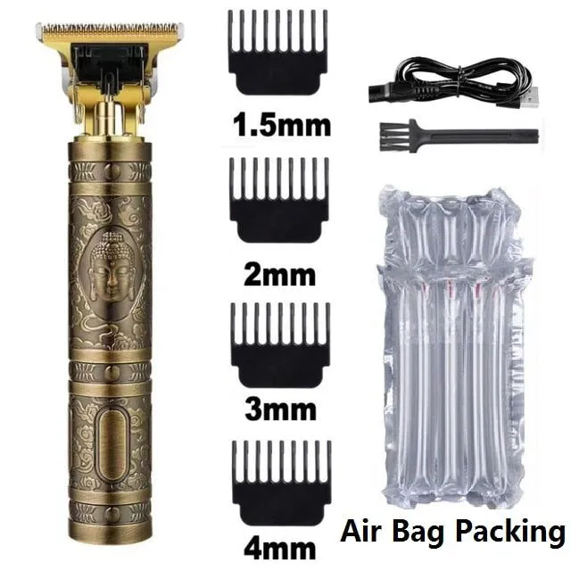 Hair Clipper Professional Haj Clipper Beard Trimmer for Men Vintage T9 Hajvágó Barber Shop Elektromos Shaver