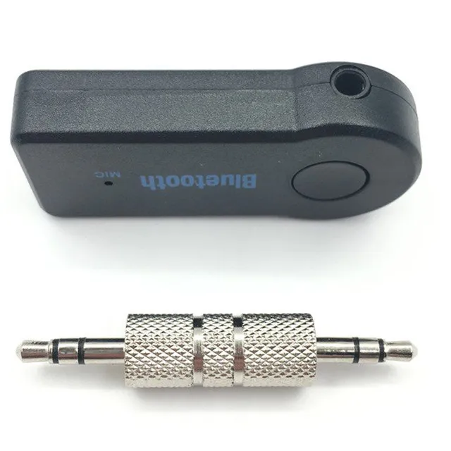 Miniaturowy odbiornik audio Bluetooth i bezprzewodowy 2v1