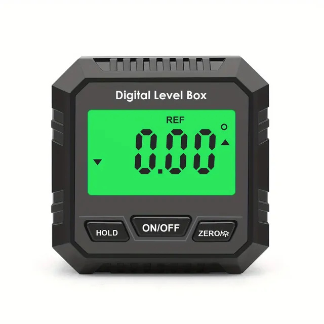 Digital angler with LCD backlight, electronic goniometer, water supply, magnetic base, miniature inklinometer