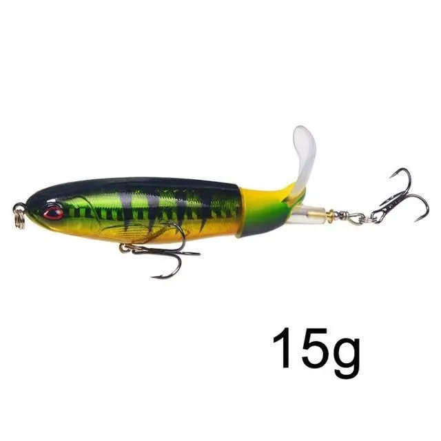 Fish bait with swivel tail