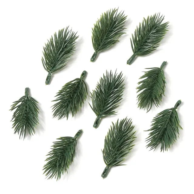 Artificial pine needles for Christmas decoration home - 6, 8 or 10 cm