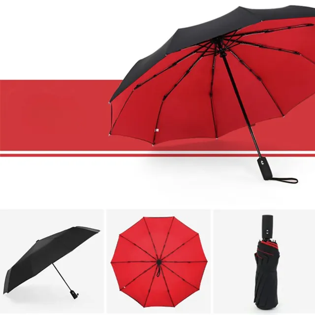 Szélálló teljesen automatikus kétrétegű esernyő