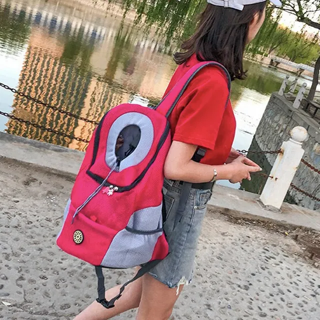 Travel backpack for pets