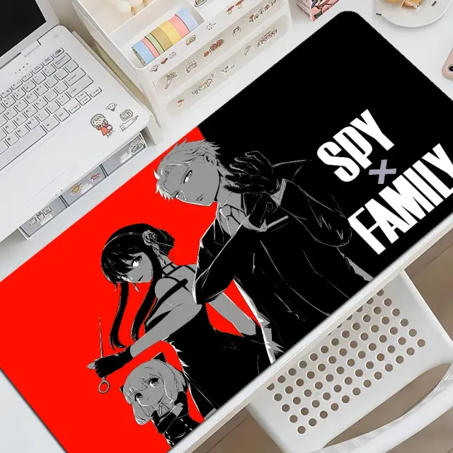 Mouse pad cu motivele personajelor preferate din anime-ul Spy X Family