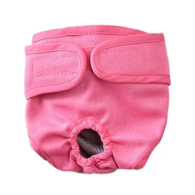 Colored Diapers For Dogs pink xs