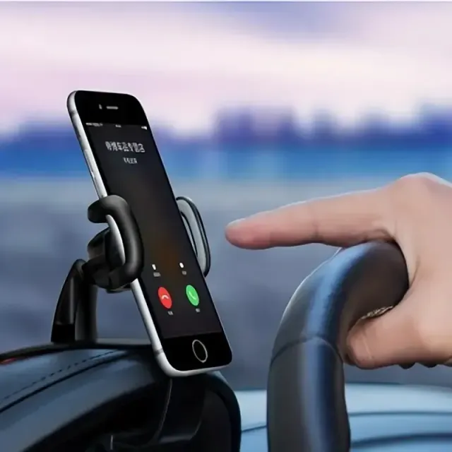 360-stupňový otočný držiak telefónu pre auto, univerzálny handsfree držiak telefónu, vhodný pre prístrojovú dosku auta, držiak telefónu proti oslňujúcemu