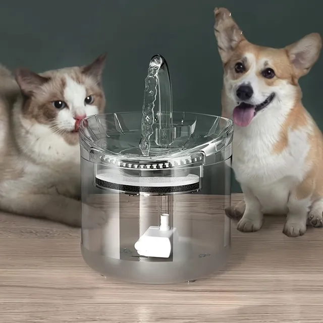 Transparent Cat Water Distributor