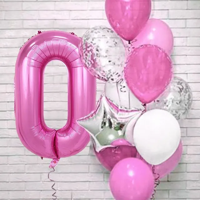 Set dokonalých balónků na oslavu ve více barvách