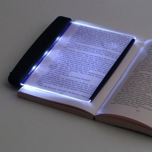 LED světlelný panel na čítanie kníh